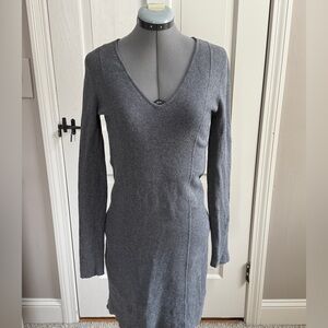 Banana Republic Gray Sweater Dress